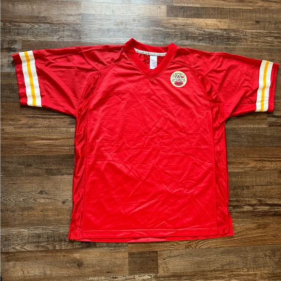 NWOT - Kansas City Chiefs Blank NFL Jersey - Red with Football Patch - Picture 1 of 11